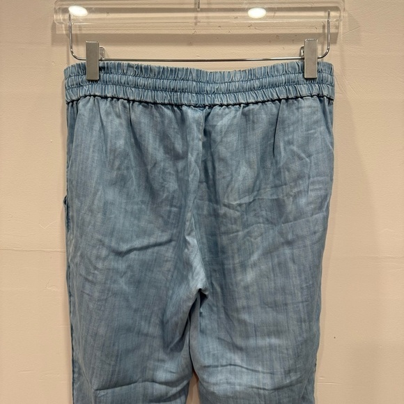 Aritzia Talula Lyocell Jogger Pants Drawstring Casual Lightweight Small Blue - Picture 6 of 7